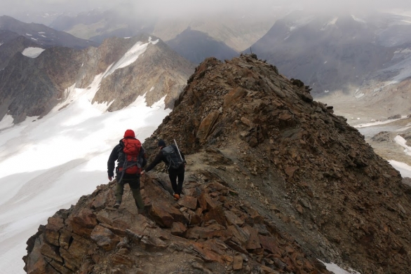 Alpy Otztalskie(Similaun, Fineilspitze, Kreuzspitze)